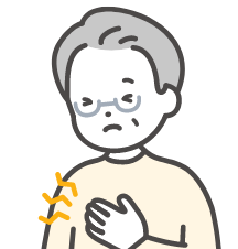 胸が痛む、動悸がする